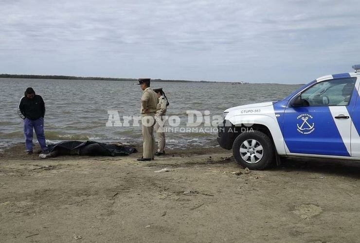 Kil?metro 392. El cuerpo se encontraba a la altura de la bajada del cementerio.