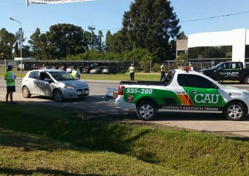 Trabajo en conjunto. El CAU interviene y colabora en los operativos. Foto: Notilagos