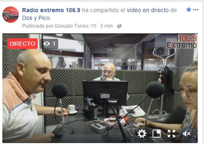 Imagen de Emisi?n EN VIVO de Dos & Pico por Radio Extremo 106.9