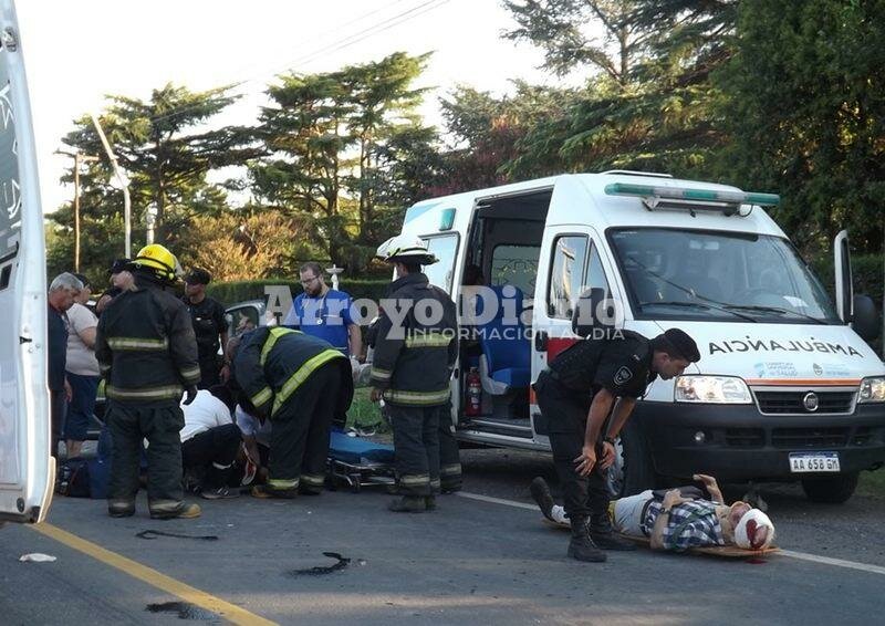 Imagen de A metros del nuevo sem?foro: Accidente m?ltiple dej? varios heridos