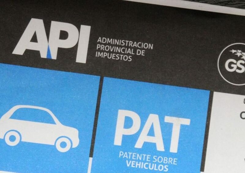 Imagen de Patente ?nica sobre Veh?culos: Pago electr?nico A?o 2018