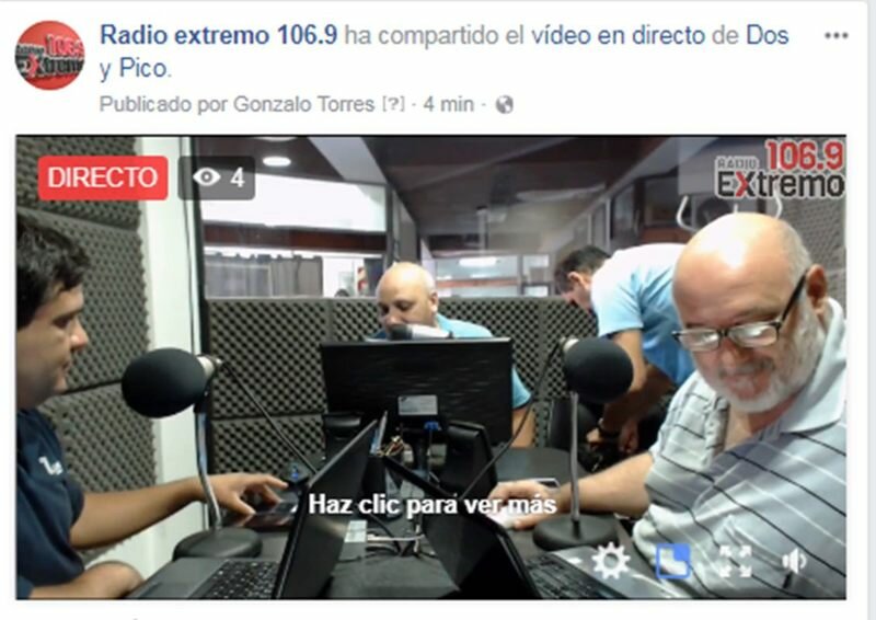 Imagen de Emisi?n EN VIVO y EN DIRECTO, Dos & Pico Radio Extremo 106.9