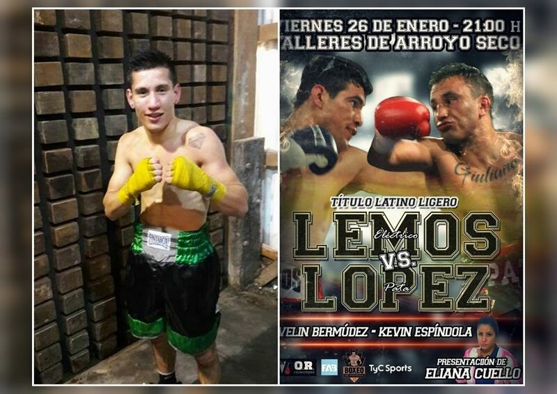 Imagen de Festival de Boxeo de TyC Sports en el Club Talleres