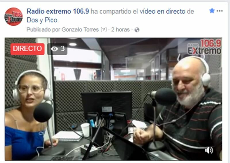 Imagen de Emisi?n EN VIVO y EN DIRECTO, Dos & Pico Radio Extremo 106.9