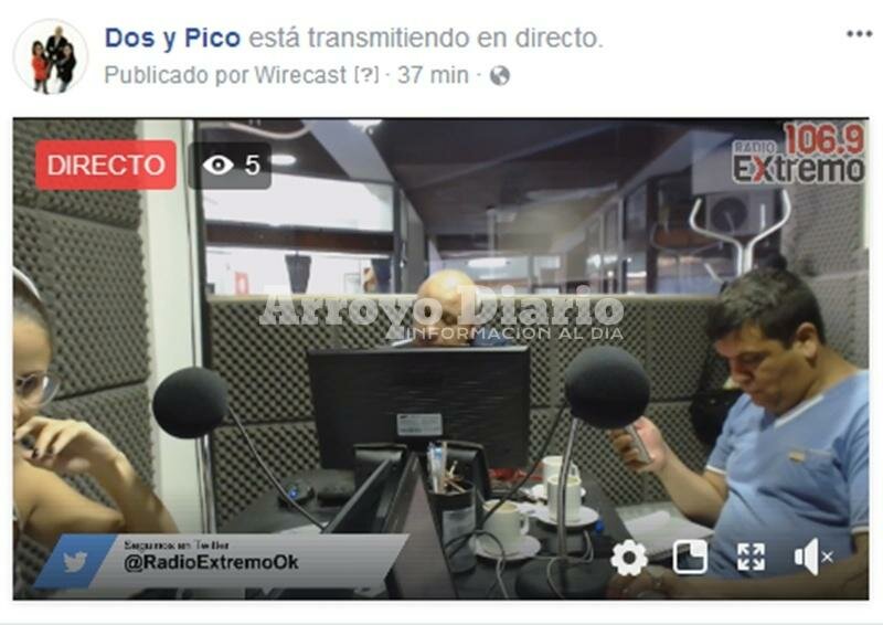 Imagen de Emisi?n EN VIVO de Dos & Pico por Radio Extremo 106.9