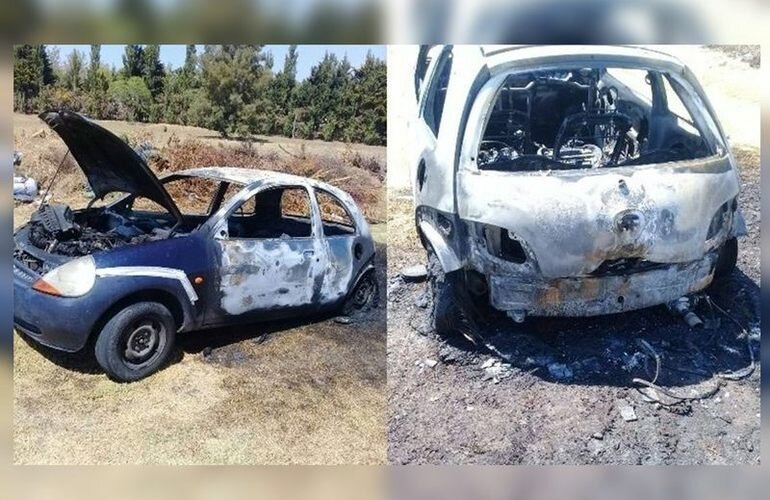 Imagen de En Pueblo Esther: Quiso coimear a la polic?a, prendi? fuego su auto y termin? detenido