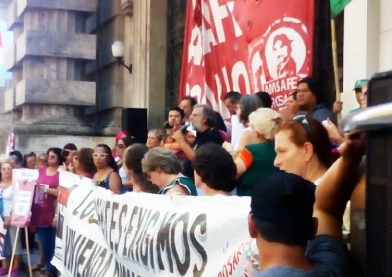 Imagen de Docentes adelantaron paro de 48 horas la semana que viene