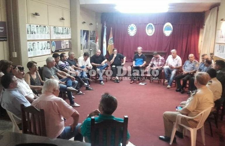 Imagen de El Consejo de Seguridad reunido en el Concejo Municipal