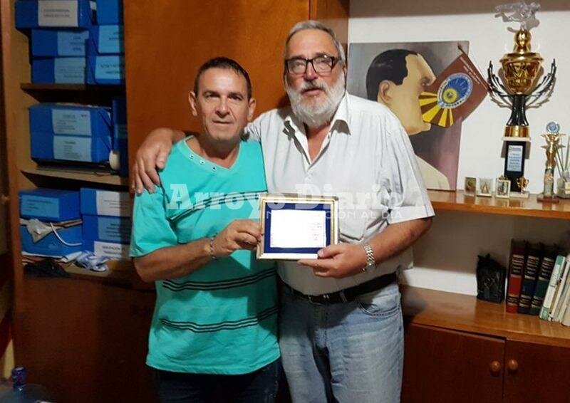 Imagen de El Dr. Rabitti recibi? reconocimiento del SITRAM Arroyo Seco