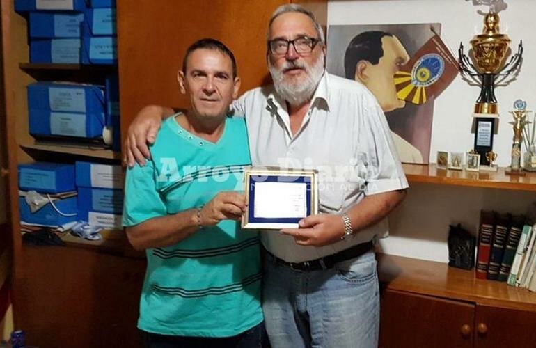 Imagen de El Dr. Rabitti recibi? reconocimiento del SITRAM Arroyo Seco