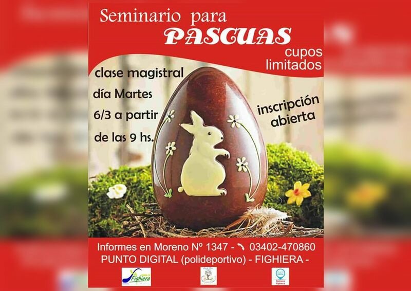 Imagen de Fighiera: Clase de confecci?n de Huevos de Pascuas