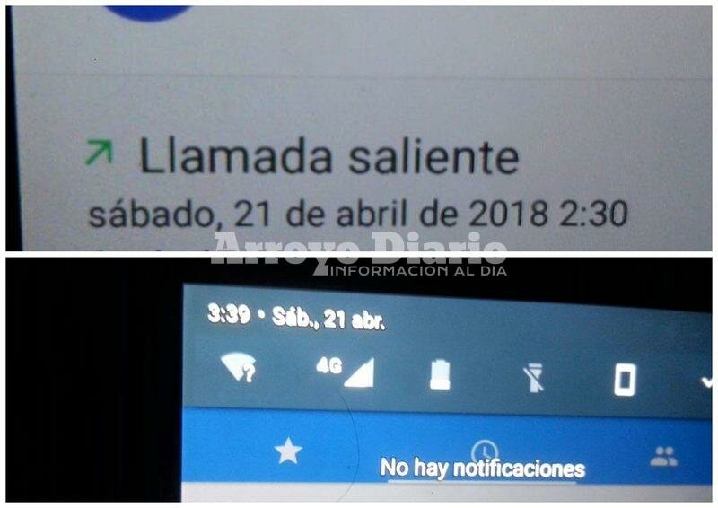 En fotos. La mujer dio cr?dito al reclamo aportando las capturas de pantalla de su celular.