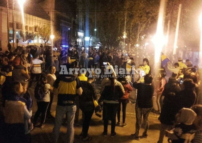 Imagen de Boca Bicampe?n: Los festejos en Arroyo Seco