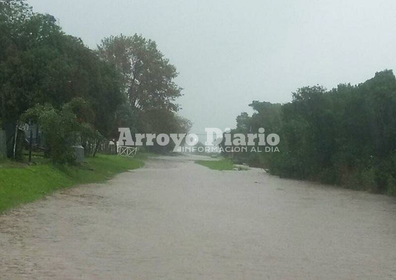 As? estaba el camino del Paraje El Omb? en el d?a de ayer.