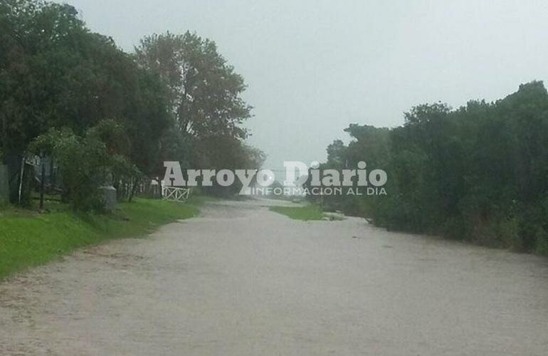 As? estaba el camino del Paraje El Omb? en el d?a de ayer.