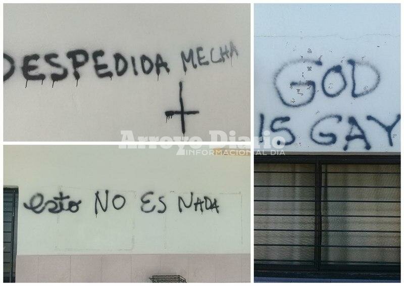 Imagen de Pintadas en la escuela: V?ndalos ingresaron nuevamente al Goretti