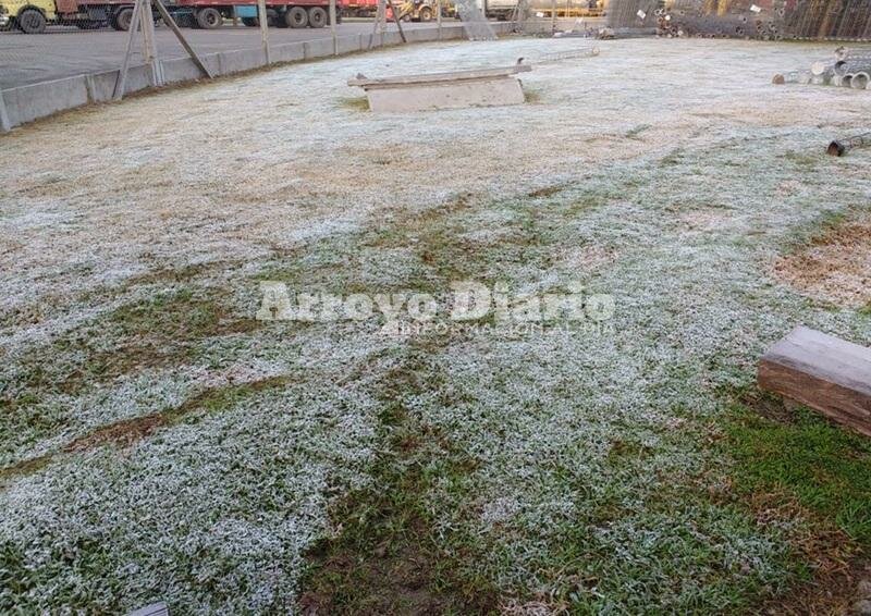 Imagen de Un manto blanco, lo que dej? la helada de este jueves