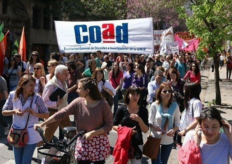 Los docentes de Coad votar?n en las facultades. Foto: Archivo/Rosario3.com