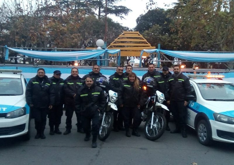 Equipo completo. Los inspectores que trabajaron durante la jornada de ayer.