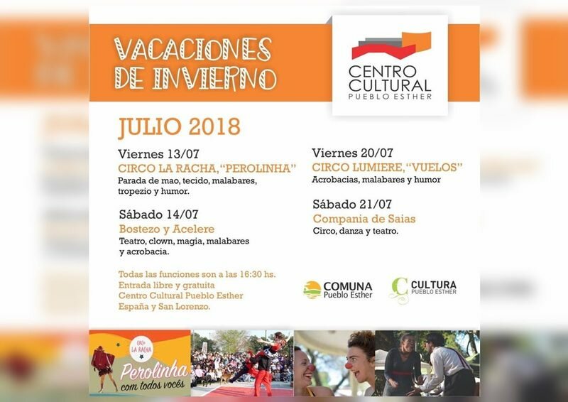 Imagen de Pueblo Esther: Vacaciones de invierno en el Centro Cultural