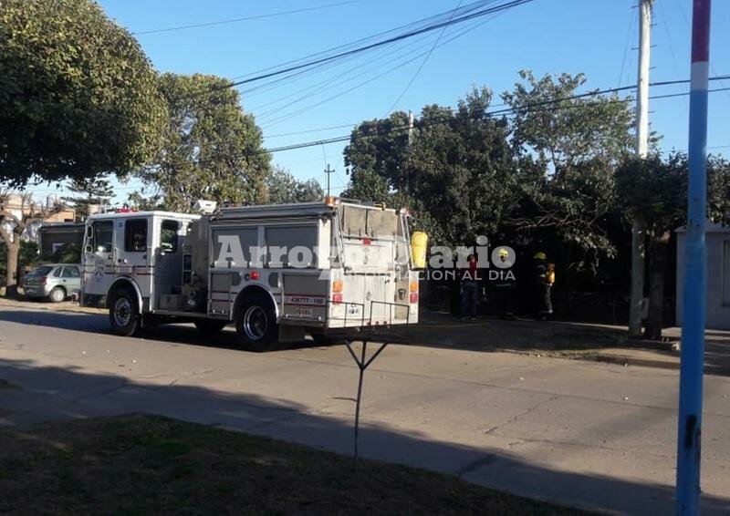 Imagen de Principio de incendio en una vivienda de Fighiera