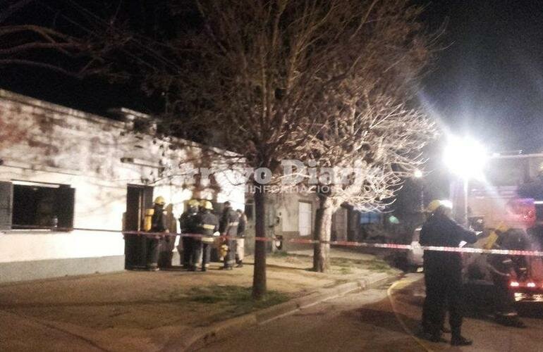 Imagen de Dram?tico: Incendio en una vivienda de calle 9 de Julio