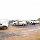 Bajada Colacho. El lugar donde tiene base el Comit? de Incidencia y all? mismo aguardan familiares de las dem?s personas que, por el momento, contin?an desaparecidas. Foto: Jorge David Cuello