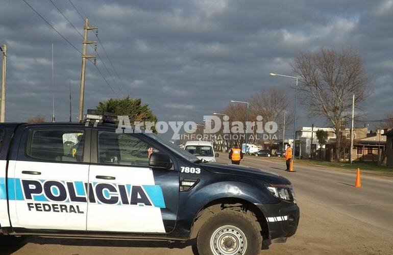 Imagen de Polic?a Federal a cargo de controles en el acceso