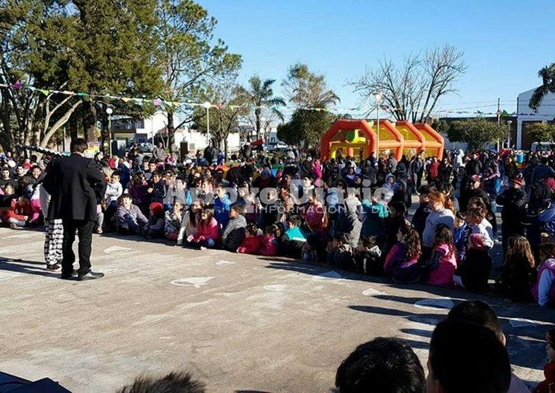 Gran convocatoria. El festejo del D?a del Ni?o es uno de los eventos m?s esperados a?o tras a?o en Fighiera.