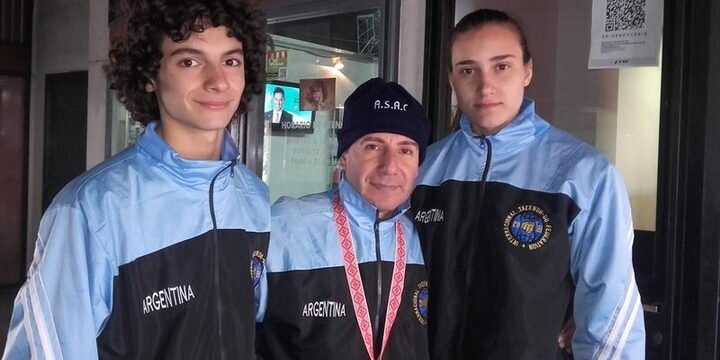 Imagen de Ferm?n, Lautaro y Lucila hablaron de la participaci?n en el Campeonato Mundial de Taekwondo en Bielorrusia