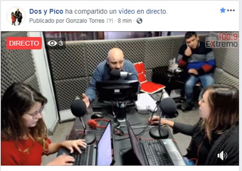 Imagen de Emisi?n EN VIVO, Dos & Pico Radio Extremo 106.9