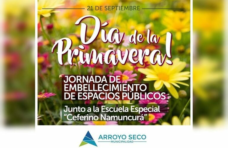 Imagen de D?a de la Primavera: Jornada de embellecimiento de espacios p?blicos