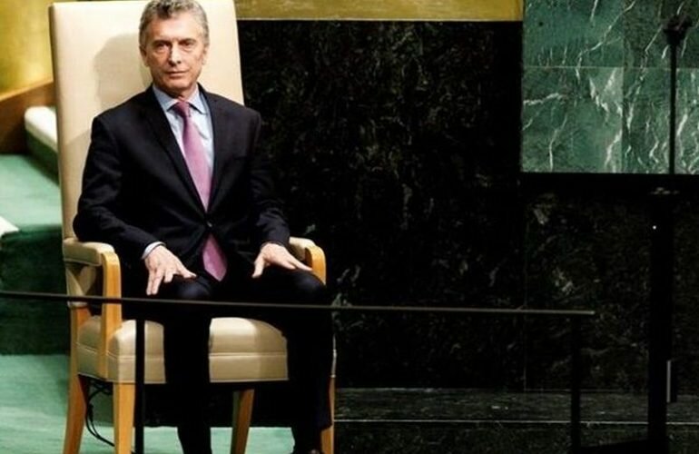 El presidente Macri critic? el paro desde Estados Unidos. Foto: EFE