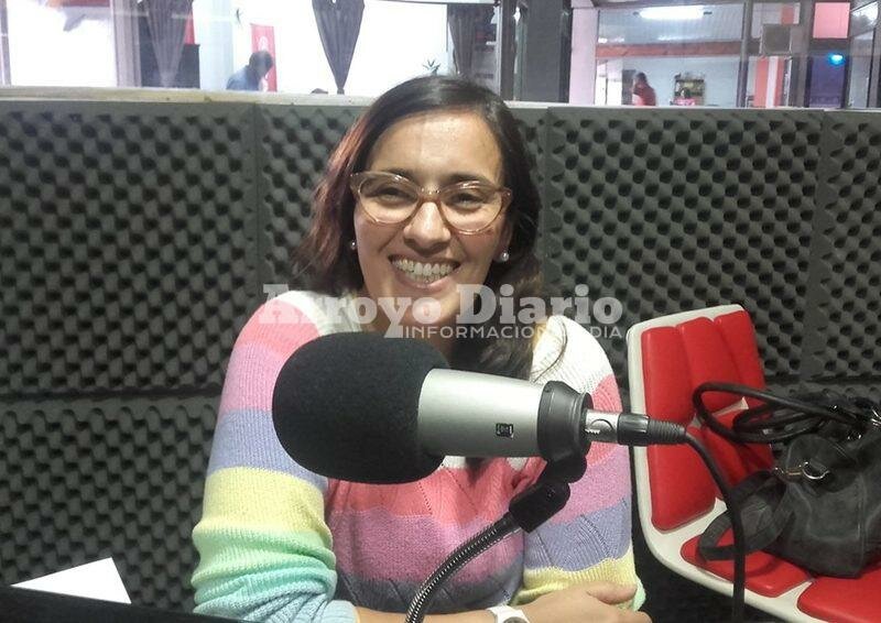 En la radio. La m?dica pas? por Radio Extremo y aprovechamos para hablar sobre parte del funcionamiento del "Ram?n Carillo"