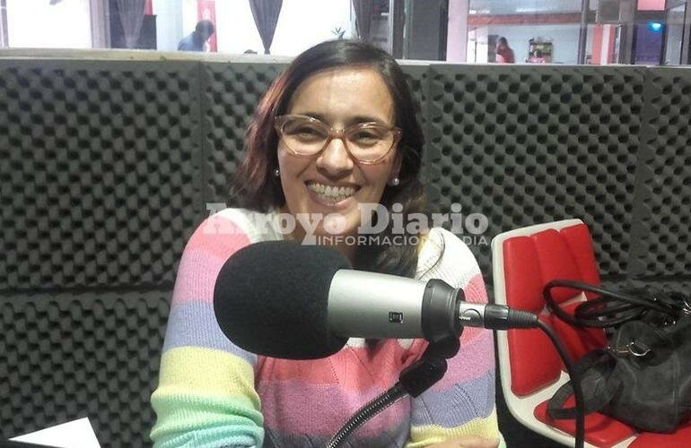 En la radio. La m?dica pas? por Radio Extremo y aprovechamos para hablar sobre parte del funcionamiento del "Ram?n Carillo"