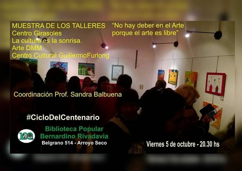 Imagen de Los Talleres de Arte de Sandra Balbuena exponen su brillo en La Biblio