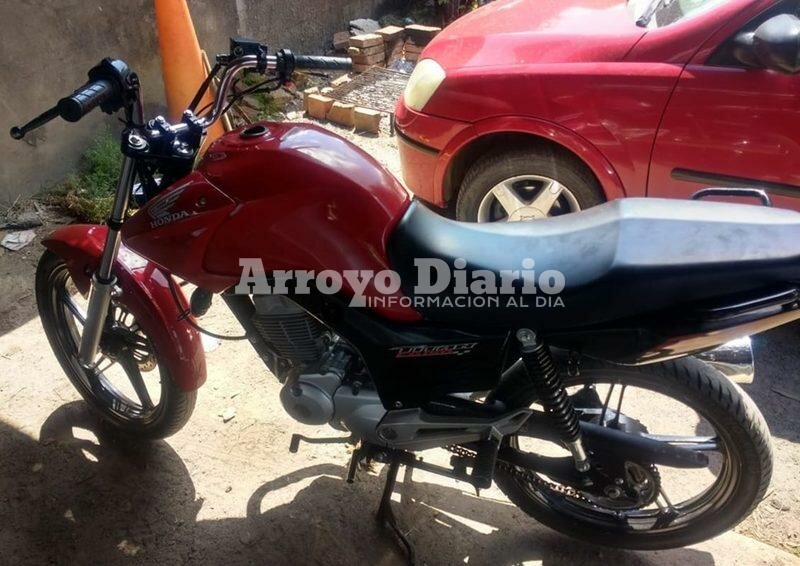 La moto contaba con pedido de captura de marzo de este a?o.