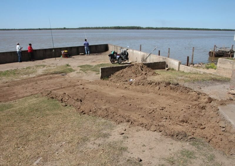 Imagen de Obras P?blicas trabaja en acondicionar el Puerto local