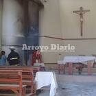 Imagen de Conmoci?n por principio de incendio en la Capilla del Colegio San Jos?