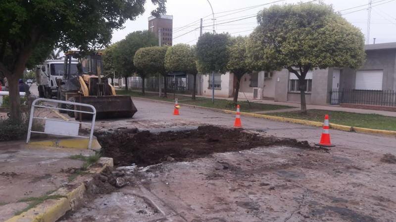 Imagen de Trabajos de Obras P?blicas en Fighiera