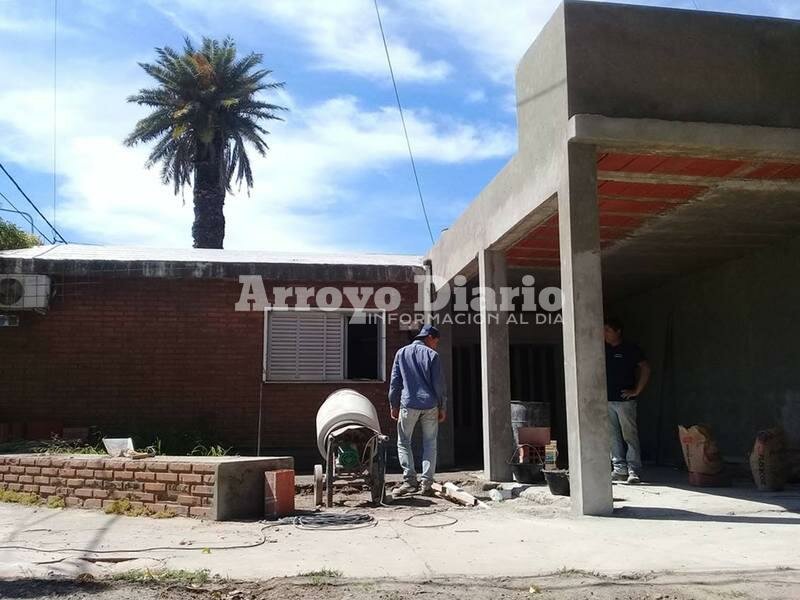 En poco tiempo estar? listo. Las obras avanzan en el ex SAMCO de General Lagos.