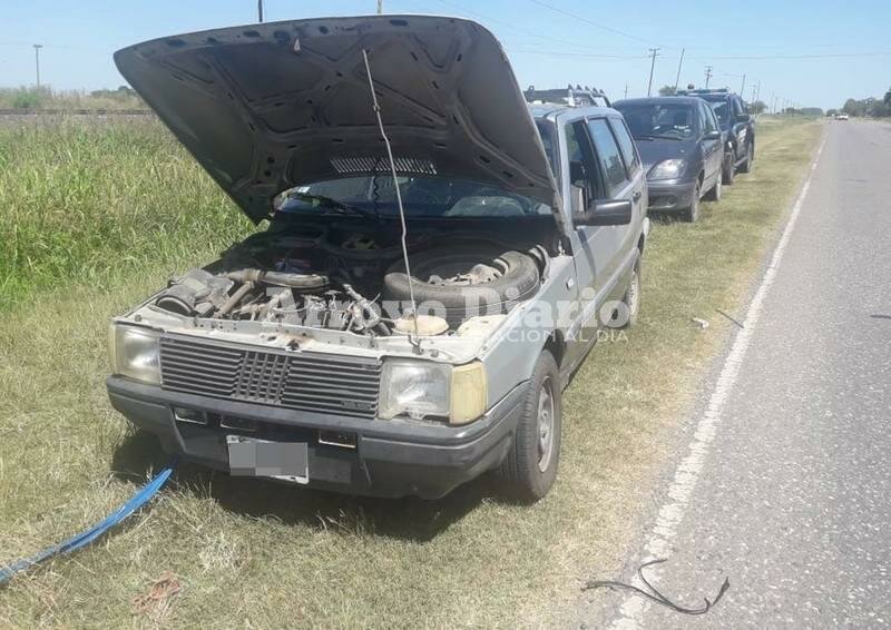 Intacto. Afortunadamente el coche fue hallado tal como lo ten?an Ana y su esposo Dar?o.