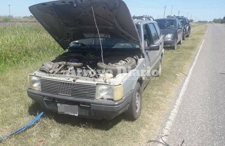 Intacto. Afortunadamente el coche fue hallado tal como lo ten?an Ana y su esposo Dar?o.