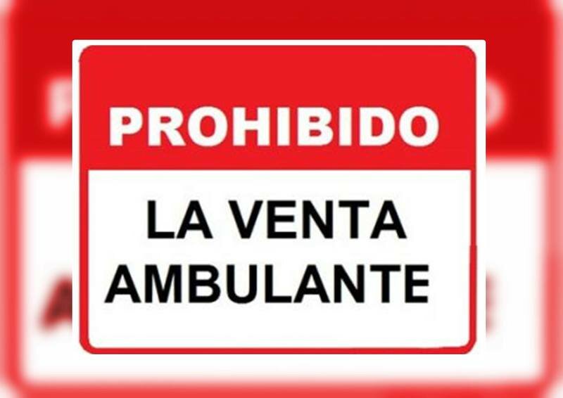 Imagen de Prohibici?n de venta ambulante