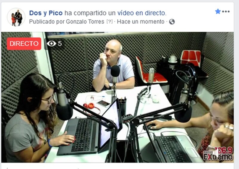 Imagen de Emisi?n EN DIRECTO de Dos & Pico, Radio Extremo 106.9