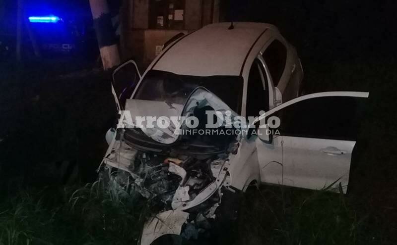 Imagen de Falleci? el joven que se accident? en Arroyo Seco