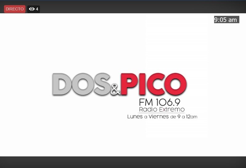 Imagen de Emisi?n EN DIRECTO de Dos & Pico, Radio Extremo 106.9