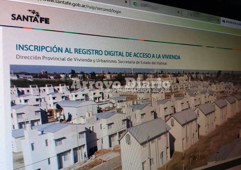 La p?gina para acceder al registro es: https://www.santafe.gob.ar/ruip/secured/login. Foto: captura de pantalla