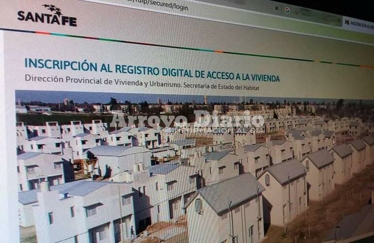 La p?gina para acceder al registro es: https://www.santafe.gob.ar/ruip/secured/login. Foto: captura de pantalla