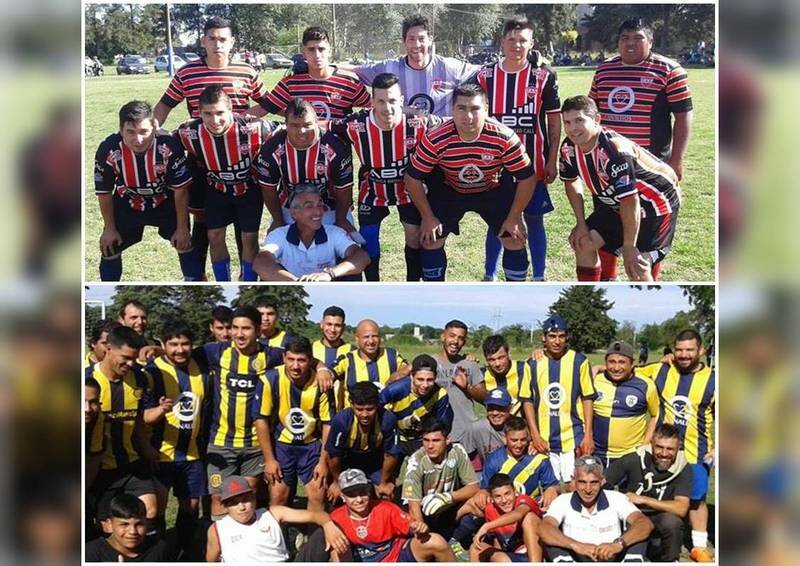 Sobre las im?genes. Foto 1. La Cer?mica ?nico puntero de la Copa Picante / Foto 2. Los Pinos el invicto del Torneo Barrial